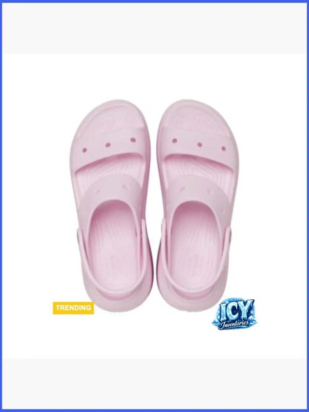 Classic Mega Crush Platform Sandals Wedge Open Toe Slip On EVA Waterproof